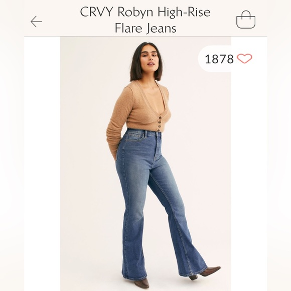 Free People Flare Jeans - Picture 1 of 14